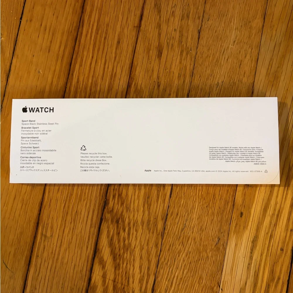 Apple Watch Band Midnight sports band 40mm s/m - Picture 4 of 4